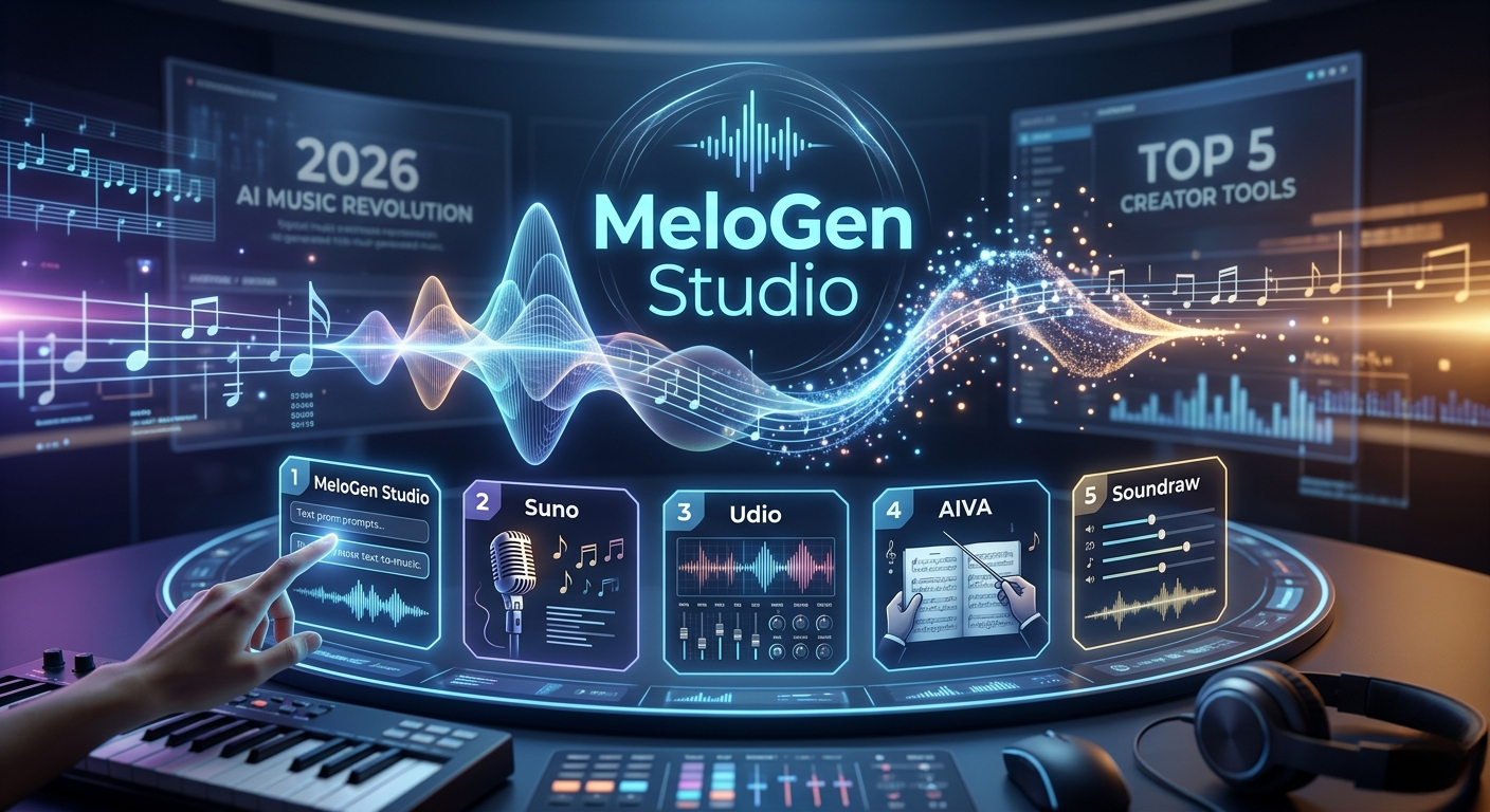 The Future of Sound: Top 5 AI Music Generators for Creators in 2026